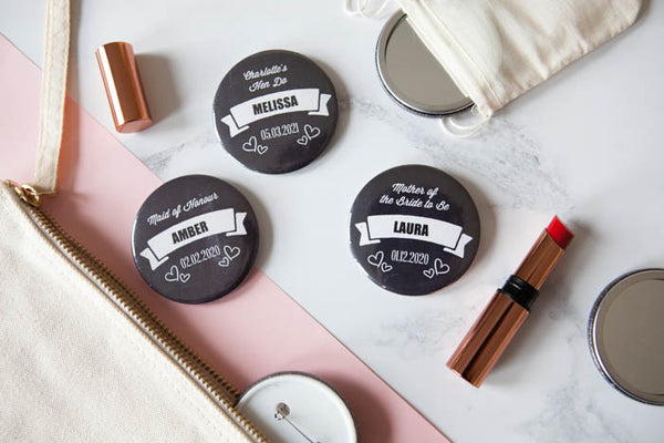 Personalised Chalkboard Big Badge or Mirror