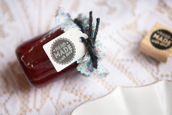 ‘Handmade with Love’ Rubber Stamp
