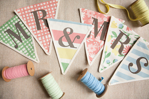 Fabulous Fabric Alphabet Bunting