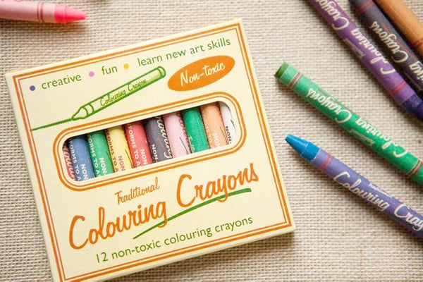 Pack of 12 Traditional Crayons