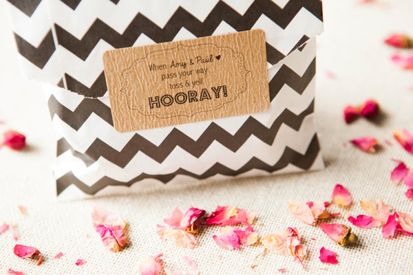 18 Personalised Confetti Rhyme Stickers