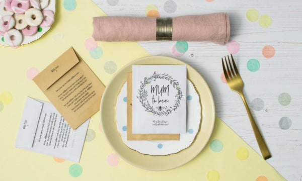 ‘Mum To Bee’ Baby Shower Seed Packet Favours