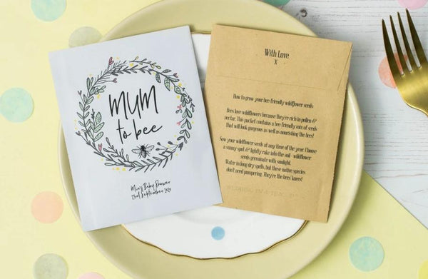 ‘Mum To Bee’ Baby Shower Seed Packet Favours