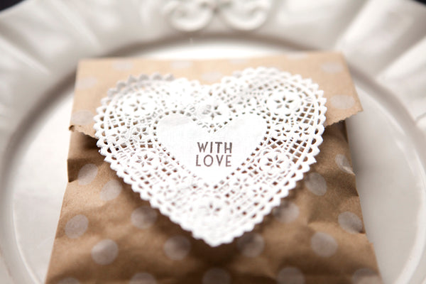 With Love' Rubber Stamp