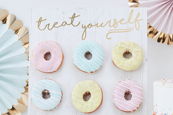 Treat Yourself' Donut Wall