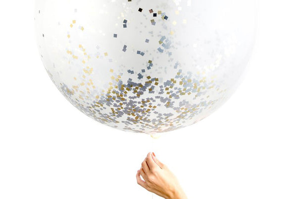 Metallic Jumbo Confetti Balloon