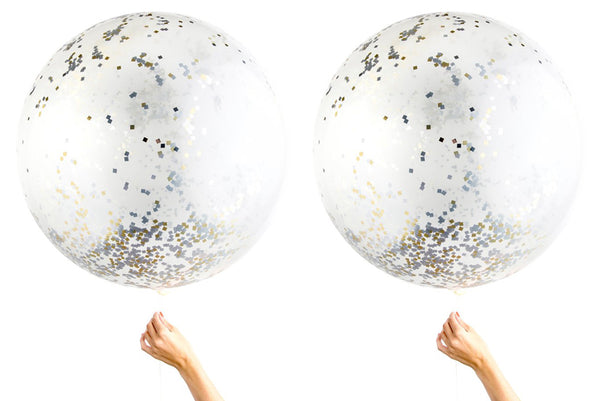Metallic Jumbo Confetti Balloon