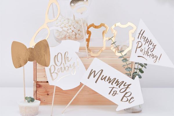 Baby Shower Photo Booth Prop Kit