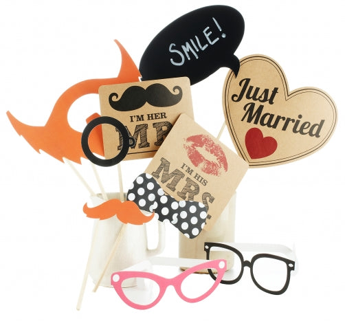 Fun Photo Booth Prop Kit