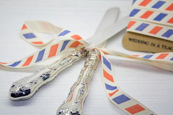 Par Avion Cotton Ribbon