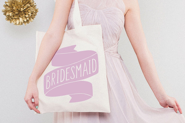 Bridesmaid' Canvas Tote Bag