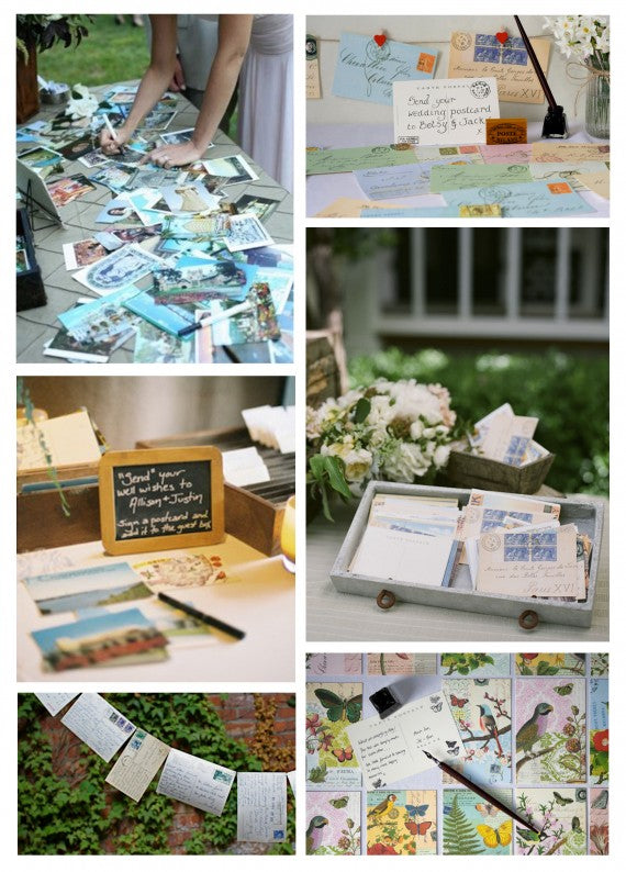 Post Card Guest Book