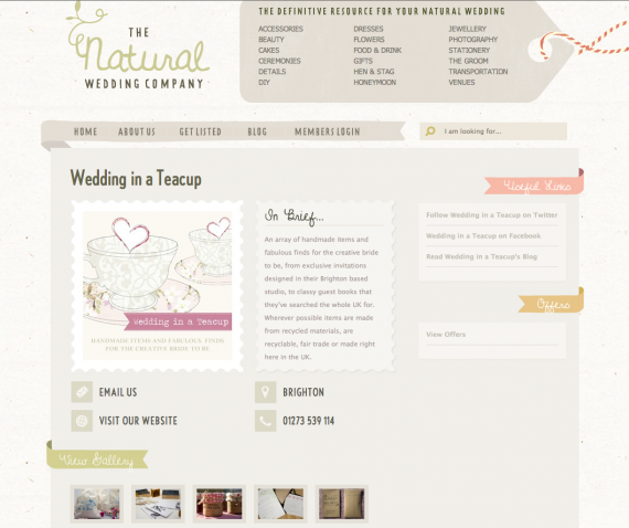 The Natural Wedding Company