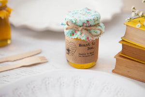 18 'Meant to Bee' Honey Favour Stickers