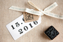 ‘Save the Date’ Rubber Stamp