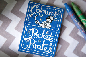 Colour-In Pocket Pirate Book