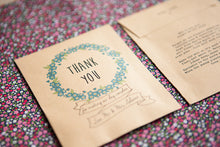 Thank You' Personalised Seed Packet Favour