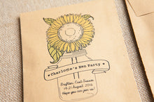 Hen Party Personalised Seed Packet Favour