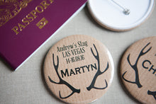 Personalised Stag Do Big Bold Badge