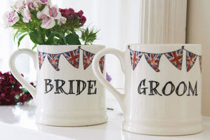 Handmade Wedding Party Mugs