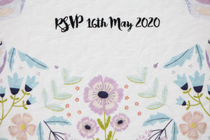 Butterfly and Bee Wedding Stationery