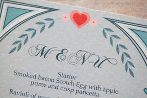 Birds of a Feather Wedding Stationery