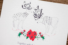 Wintry Reindeer Wedding Stationery
