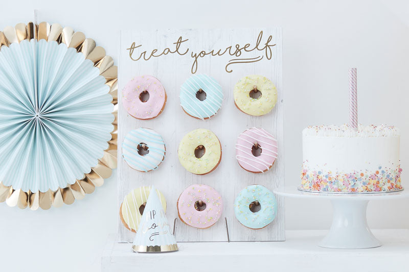 Treat Yourself' Donut Wall