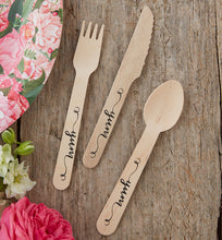 ‘Yum’ Wooden Cutlery Set