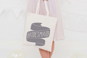 Bridesmaid' Canvas Tote Bag