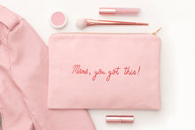 Mama, You Got This!' Pink Canvas Pouch