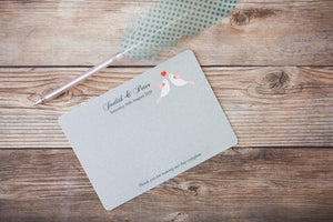 Birds of a Feather Wedding Stationery
