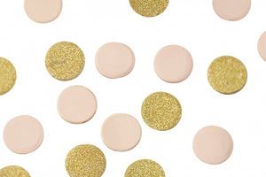 Pink & Gold Shimmer Table Confetti