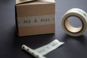 Mr & Mrs Paper Tape